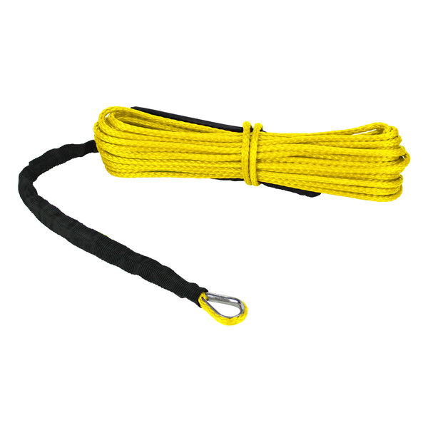 Extreme Max Extreme Max 5600.3200 "The Devil's Hair" Synthetic ATV / UTV Winch Rope - Yellow 5600.3200